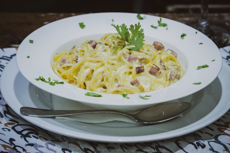 Creamy house-made coleslaw in a bowl